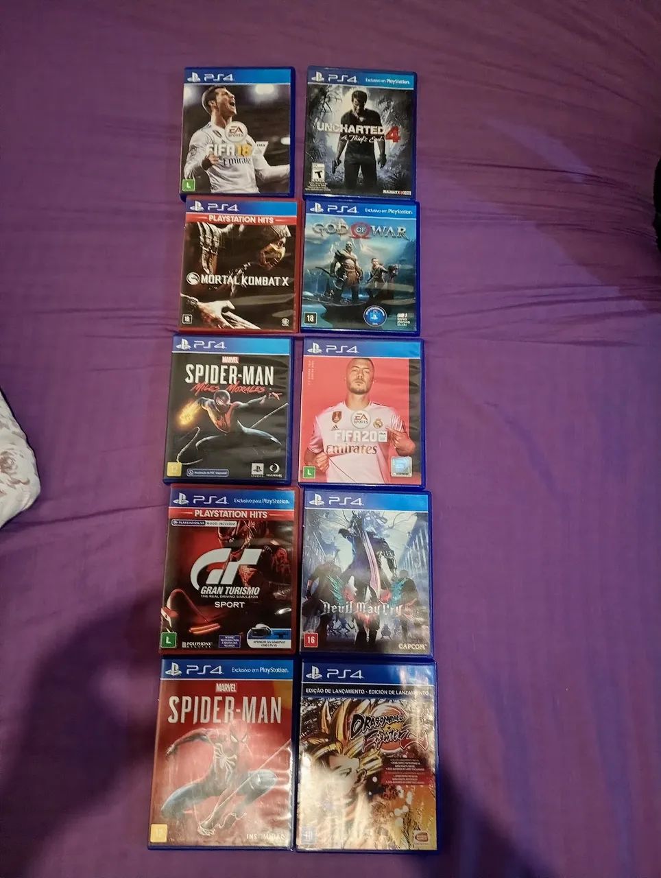 Jogos de PS4 