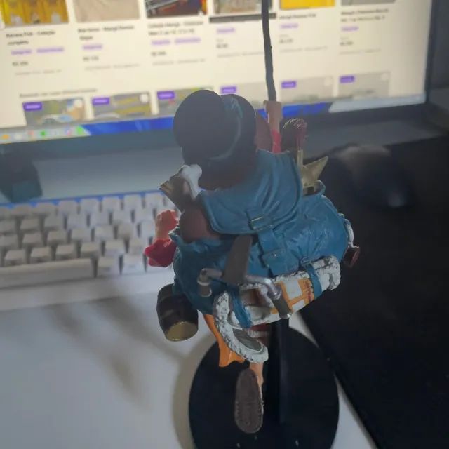 Boneco Action Figure - Luffy: Chapéu de Luffy, Ace e Sabo - Foto 2