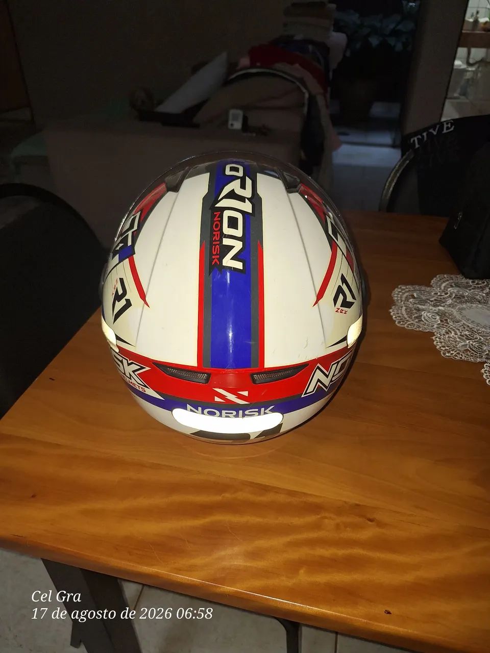 Capacete NORISK R1 ABERTO  - Foto 3