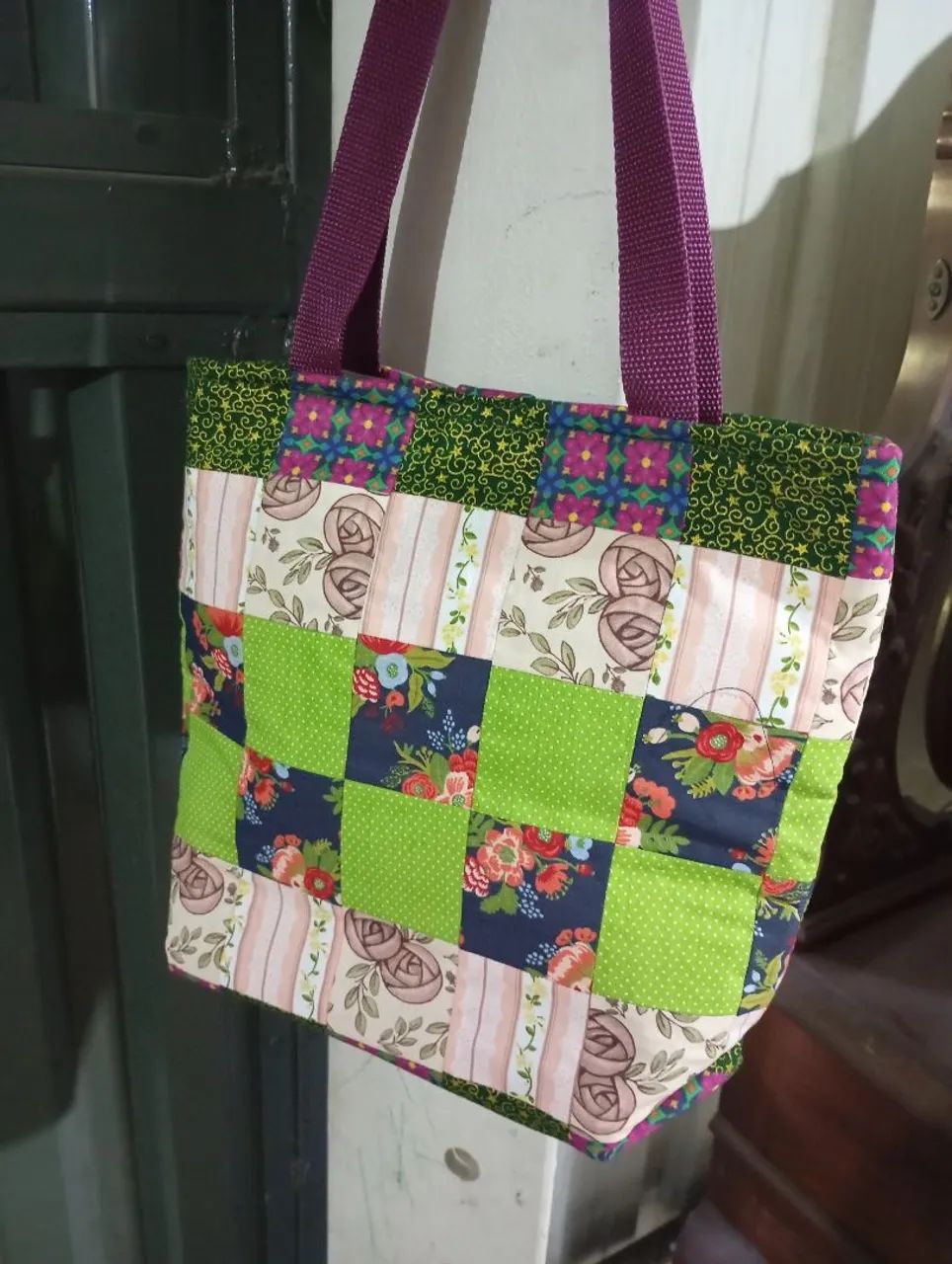 Bolsa tecido artesanal - Foto 4