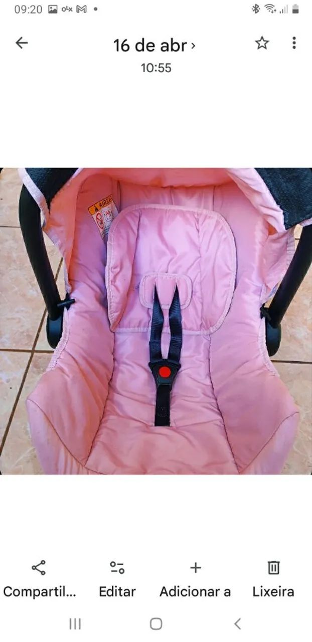 Bebê conforto e anda já cosco - Foto 3