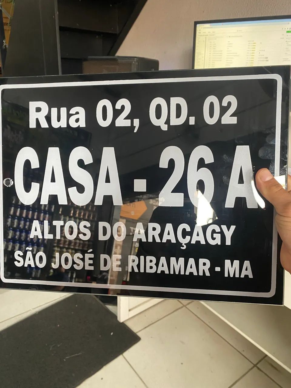 PLACAS DE ENDEREÇO 