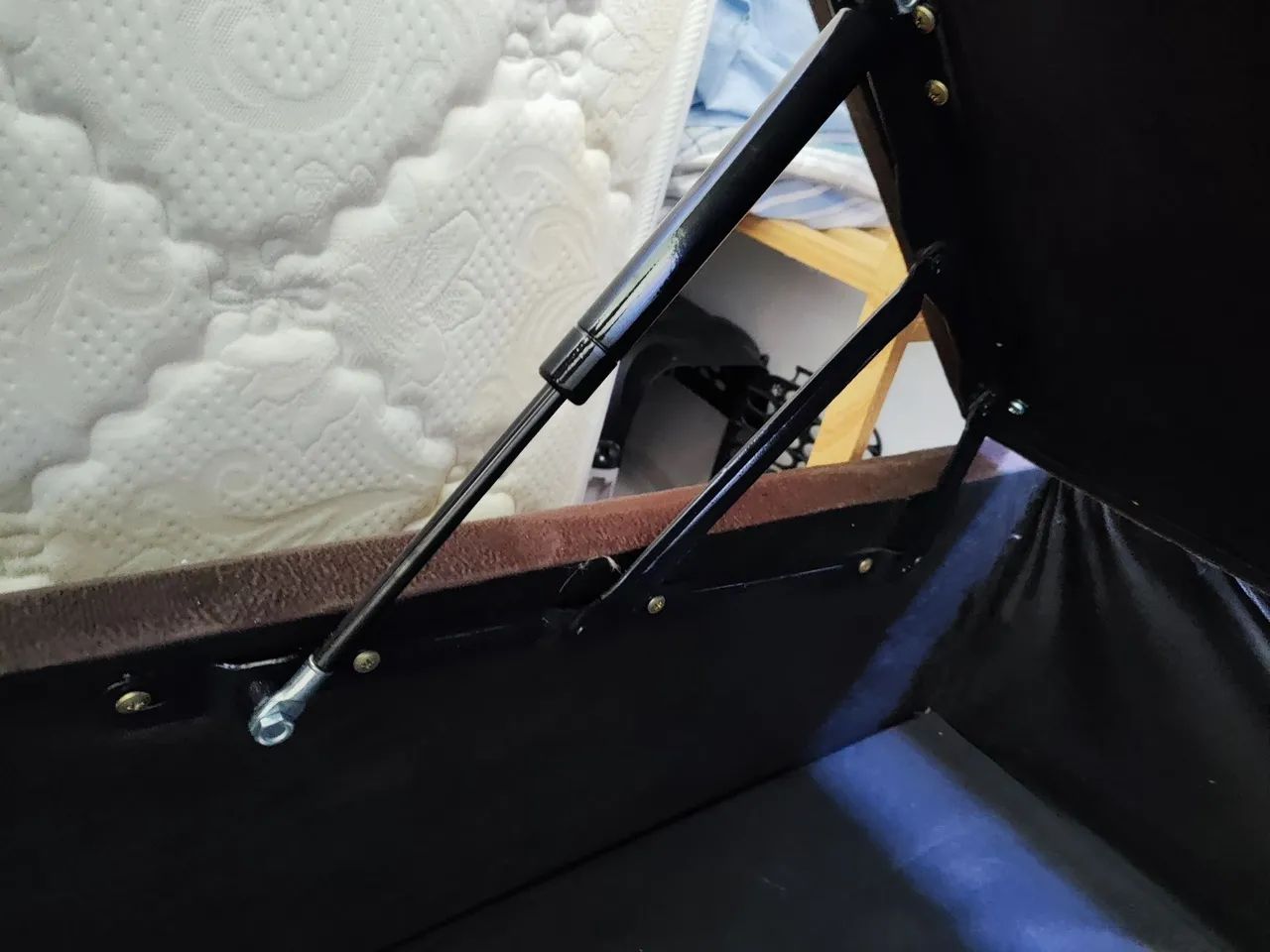 Cama Baú + Colchão Casal