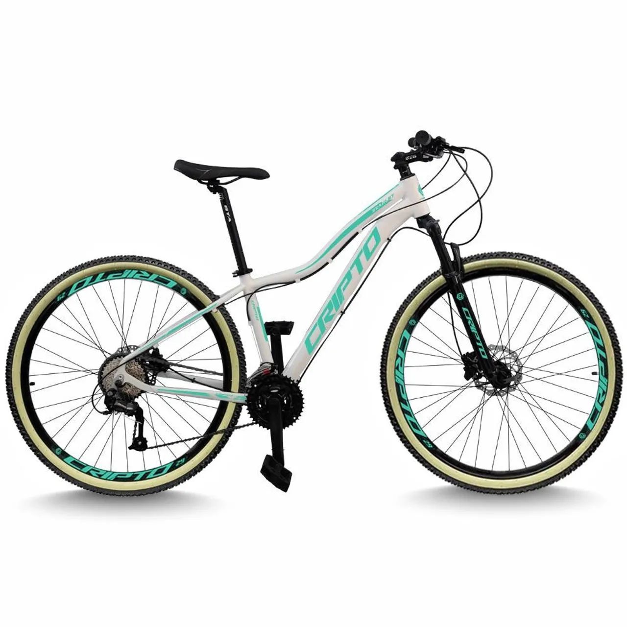Bicicleta aro 29 cripto 24 marchas freio a disco  e suspensão  - Foto 3