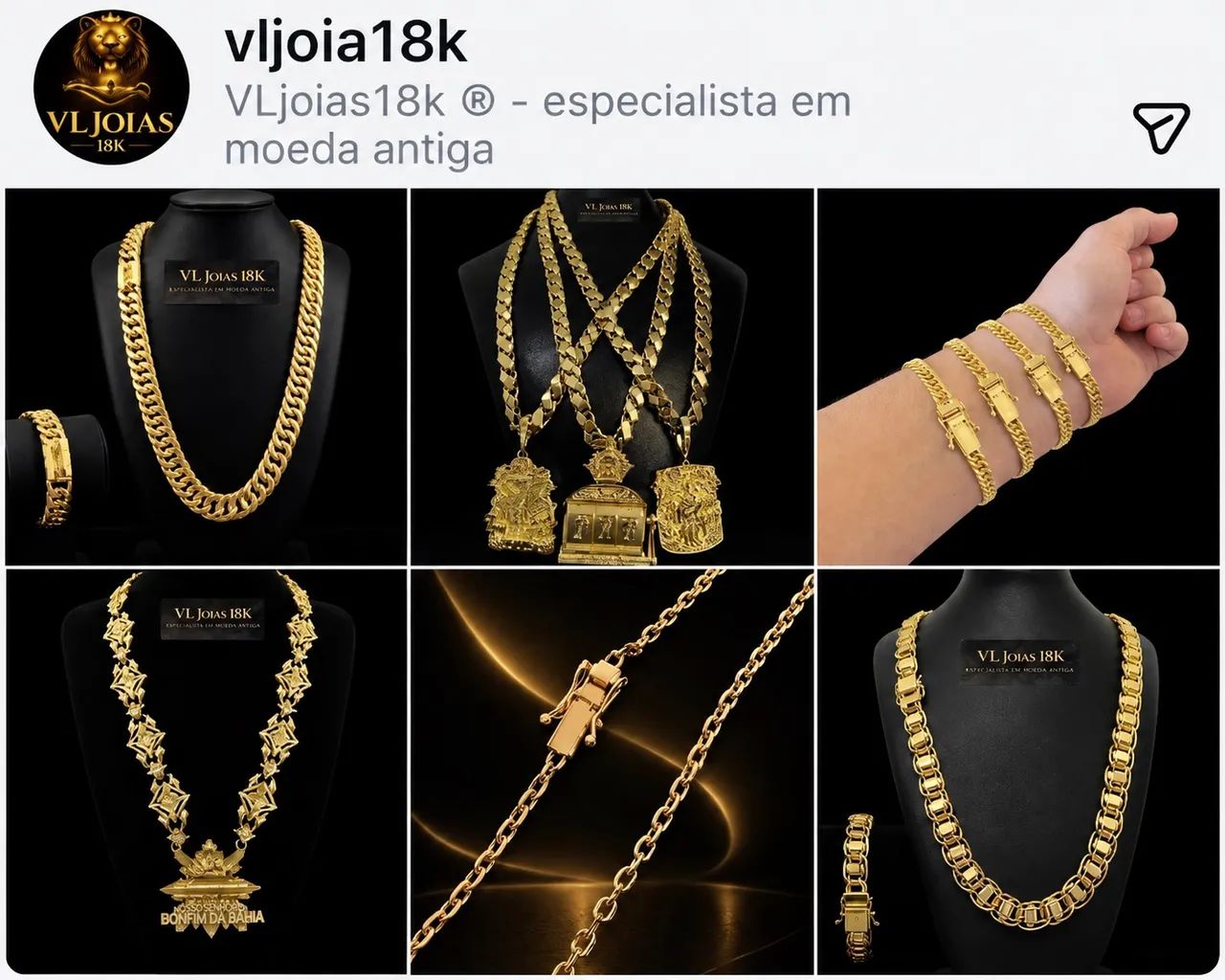 Colar moeda antiga