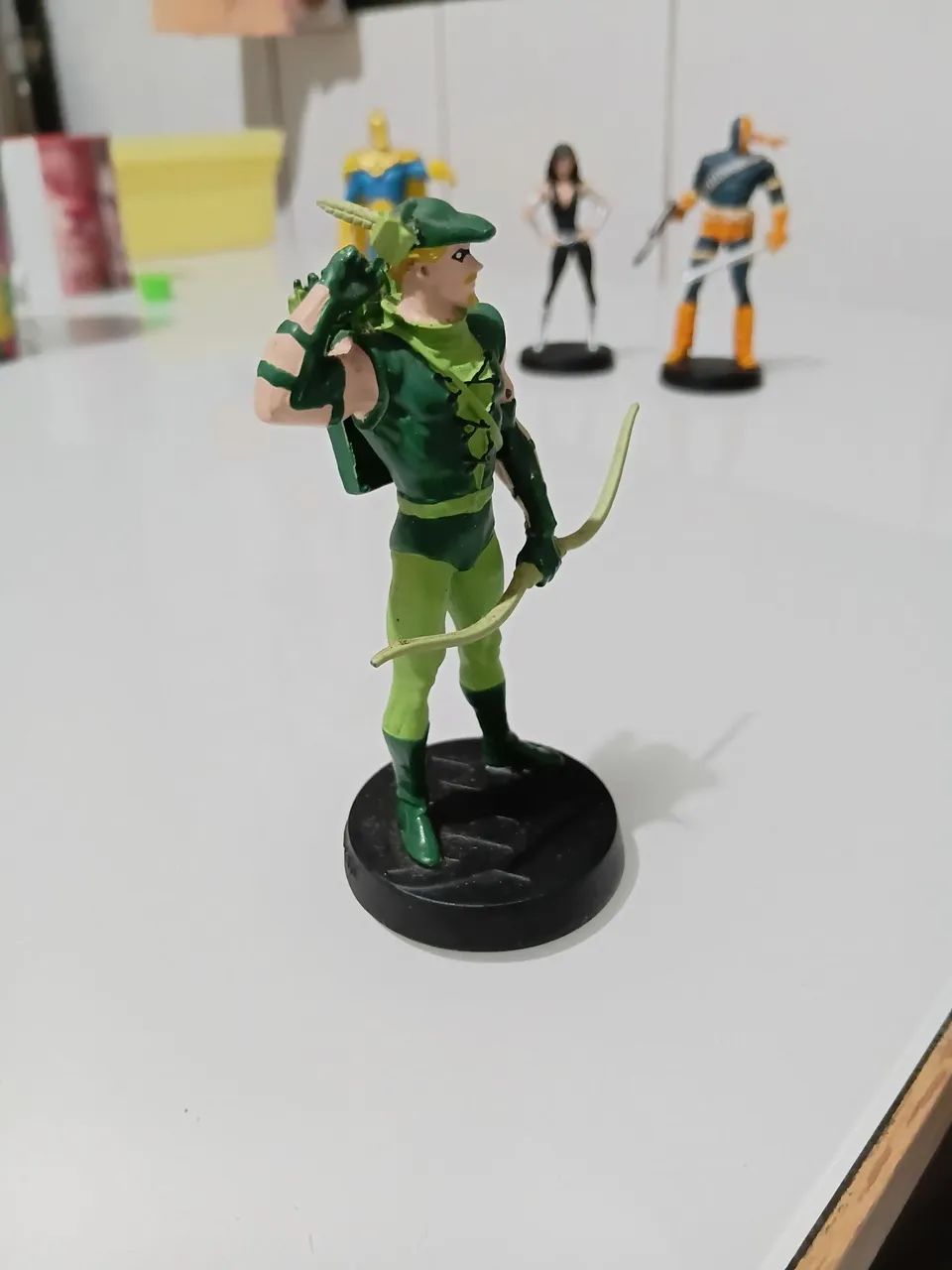 Figura Eaglemoss Arqueiro Verde DC, com revista. - Foto 4