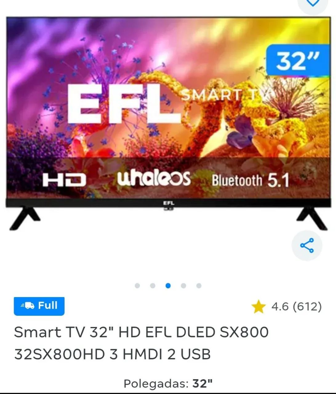 Tv smart 32 polegadas  - Foto 2