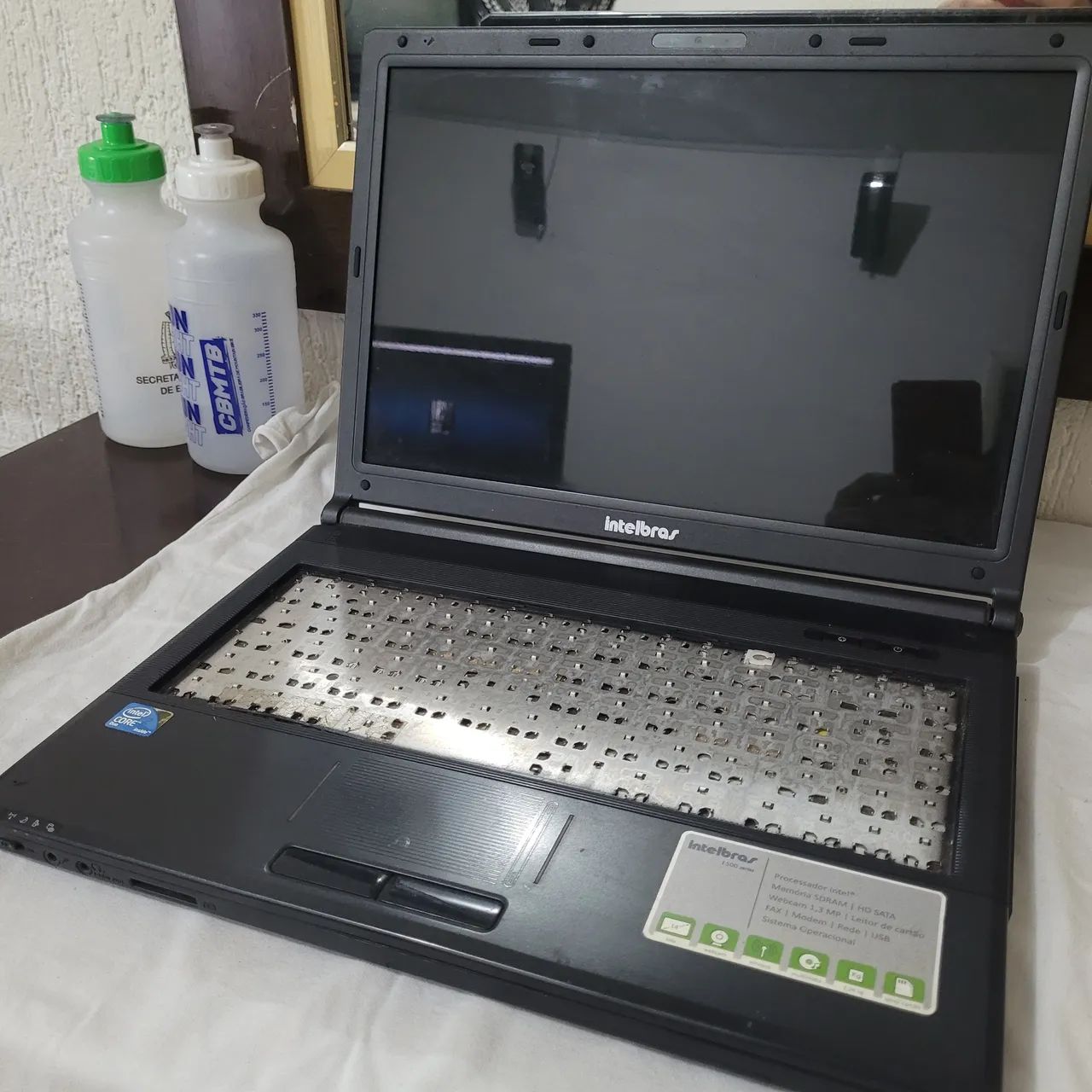 Notebook Intelbras i500 com defeito  - Foto 2