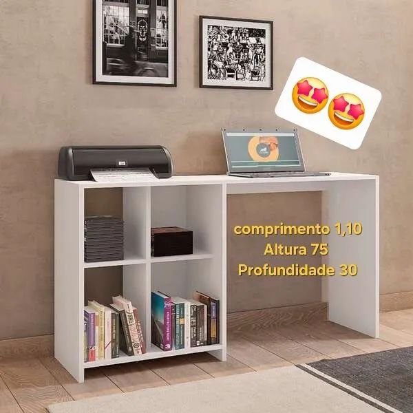 Escrivaninhas 100% MDF  - Foto 3