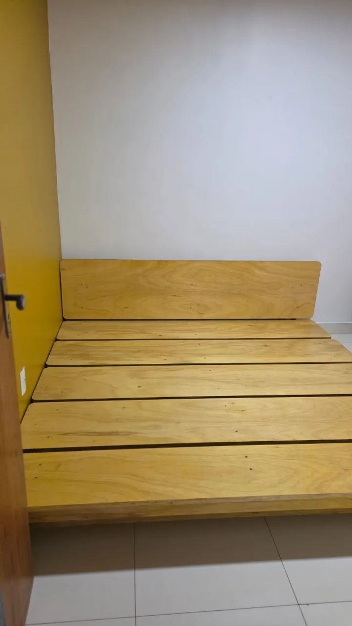 Cama Tatame King Size | Compensado Naval | 100% DIY