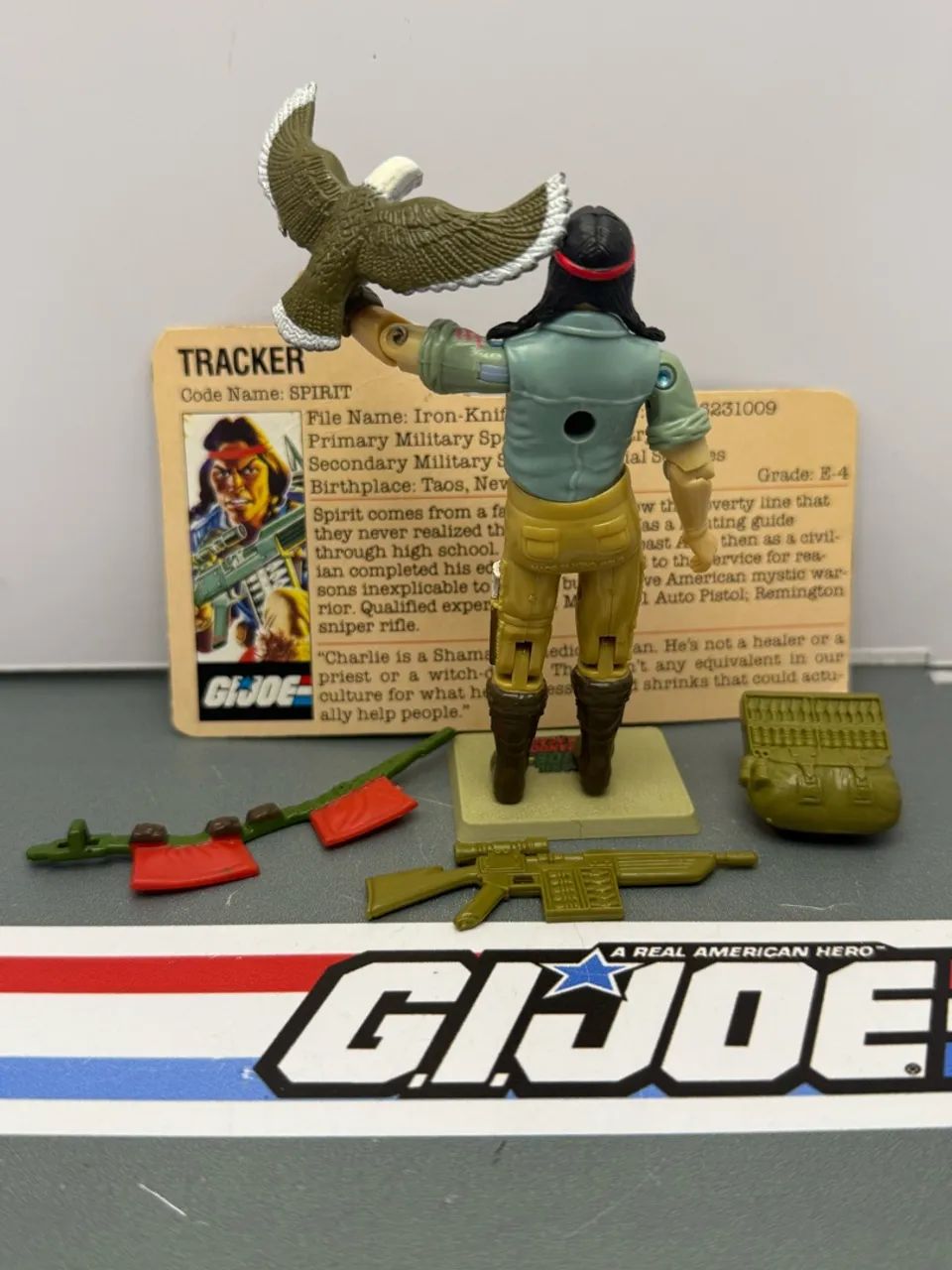 Gi Joe Spirit - 1984 - Comandos em ação Com Filecard - Foto 2