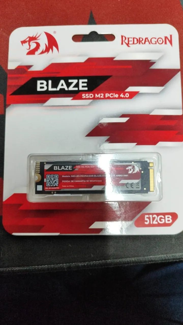 SSD NVMe M2 Redragon Blaze 512gb
