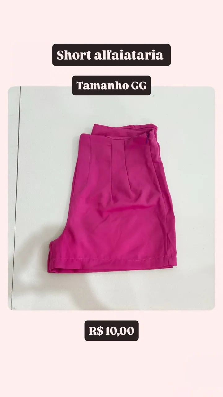 DESAPEGO SHORTS ALFAIATARIA/ACADEMIA - Foto 2