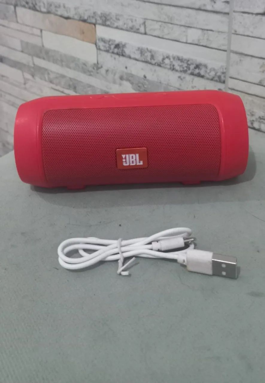 Caixa de Som JBL Portátil - Bluetooth Vermelha454807221710376961