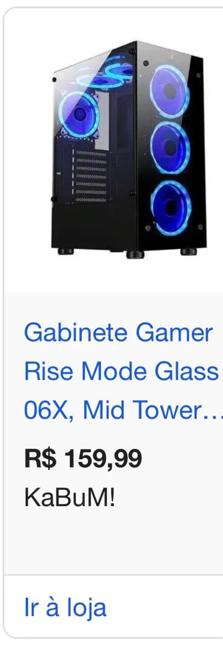 Gabinete gamer