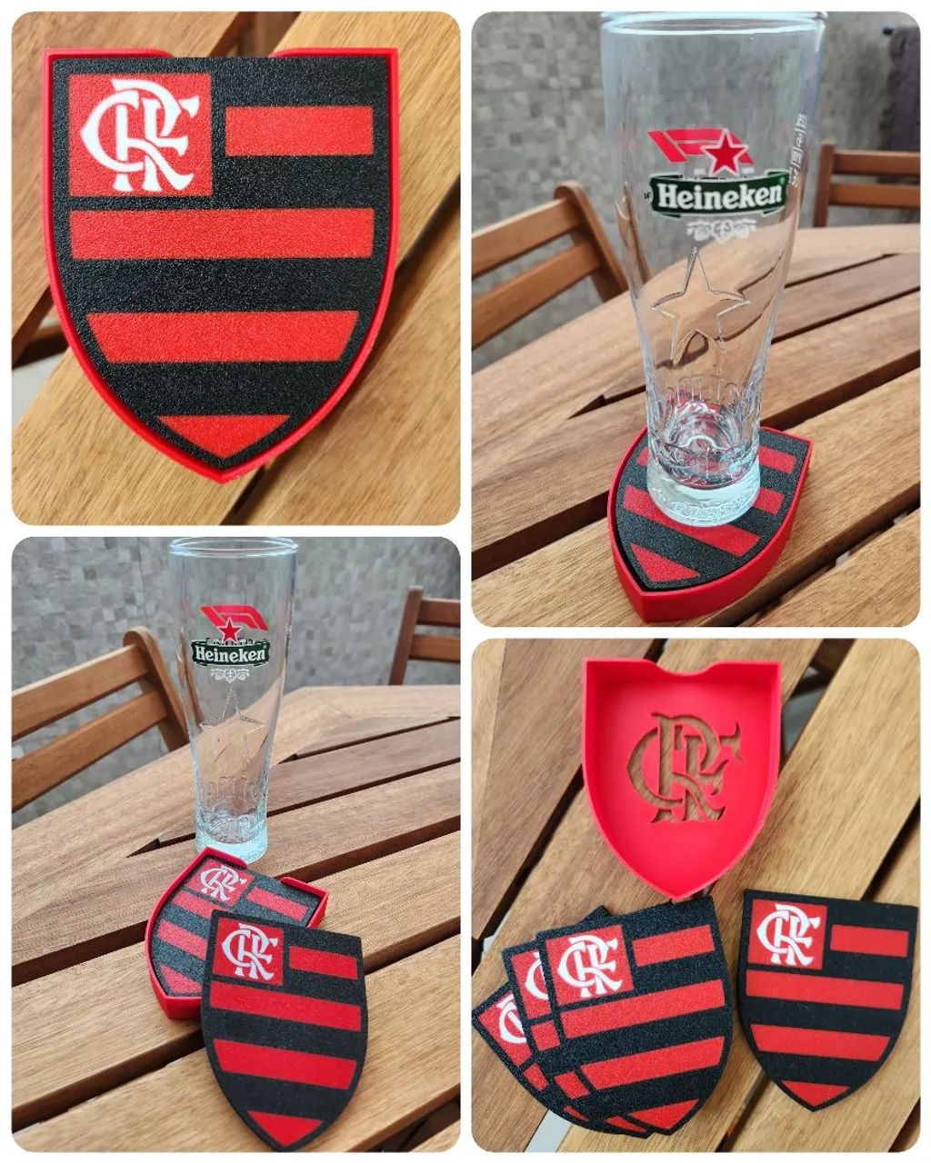 Kit Porta-Copo Flamengo 