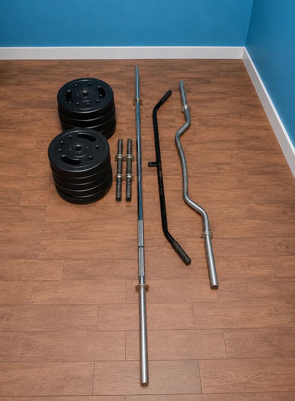 Kit Completo de Academia - Excelente Estado! - Foto 4