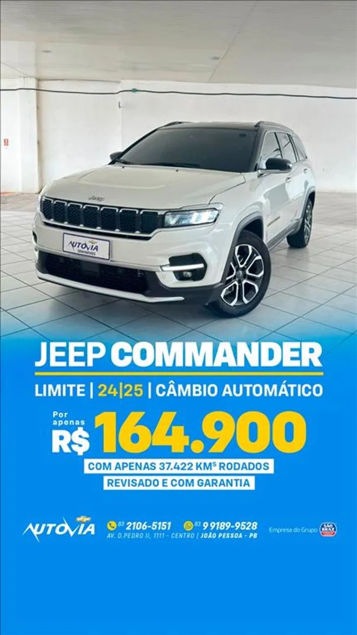 Jeep Commander Commander Limited T270 1.3 TB Flex Aut. 2025