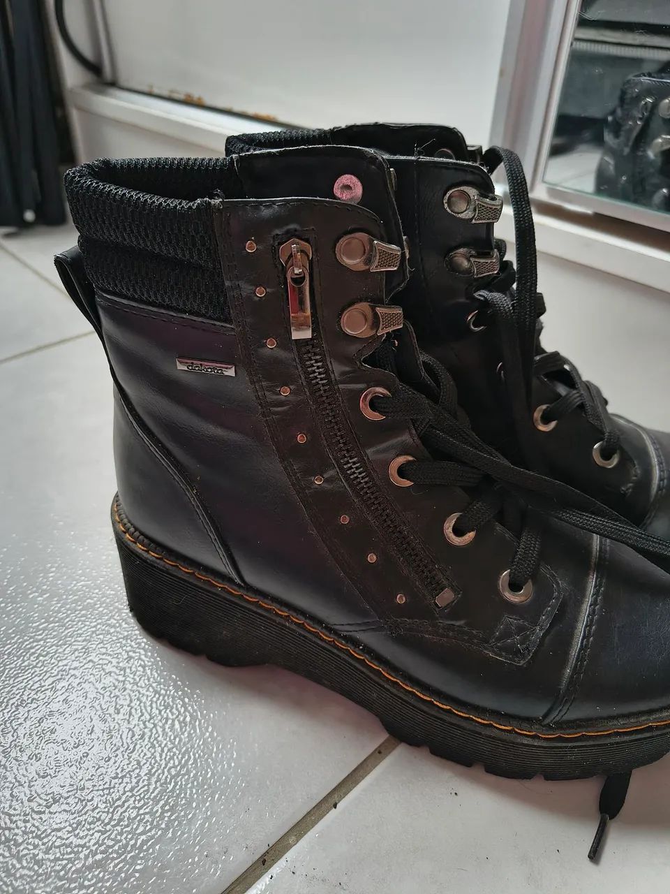 Bota Coturno Feminina Dakota Número 38 - Foto 3