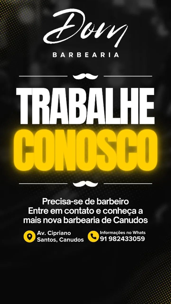 Vaga de BARBEIRO 