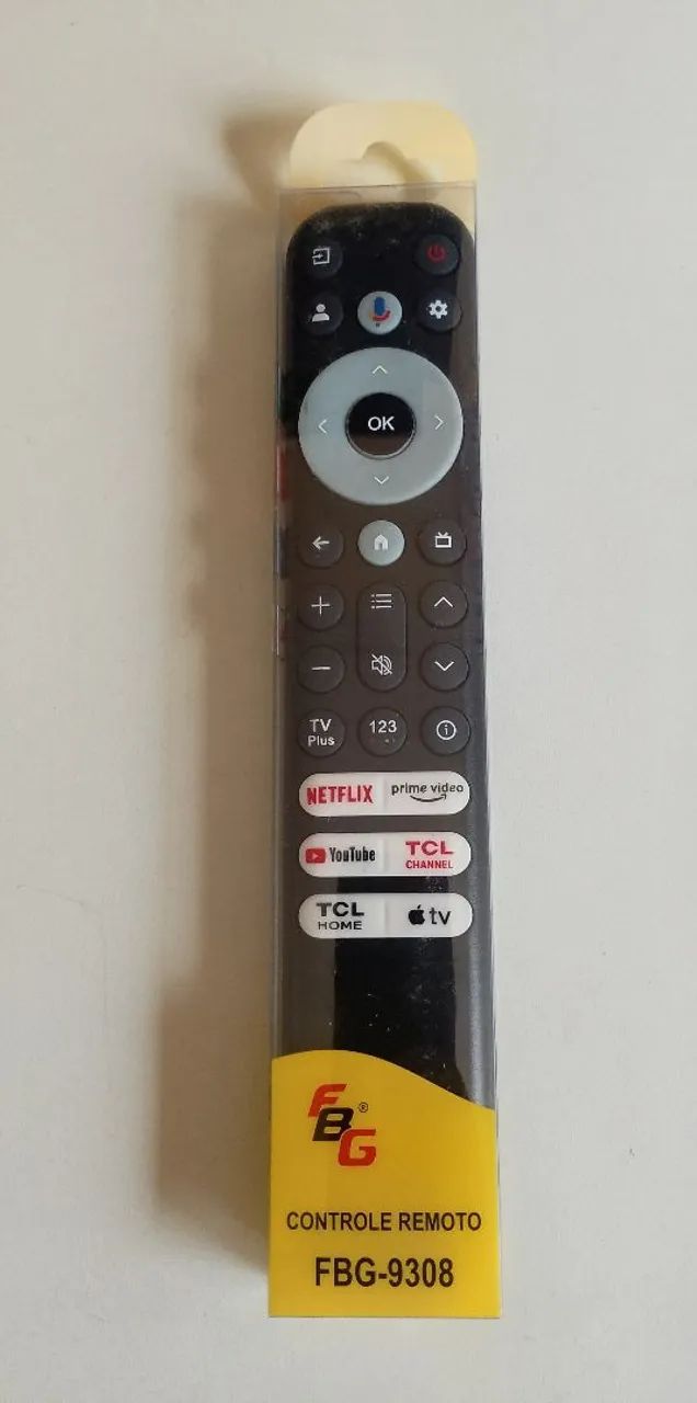 Controle da tv Tcl Android smart  - Foto 2