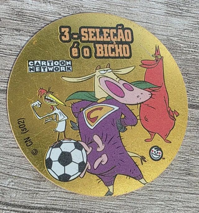 TAZO COPA TOON OURO Nº 3 - ELMA CHIPS - Foto 3
