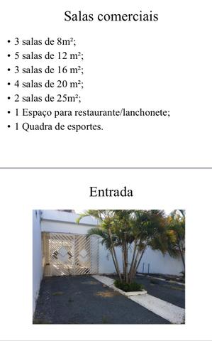 Aluguel de salas comerciais