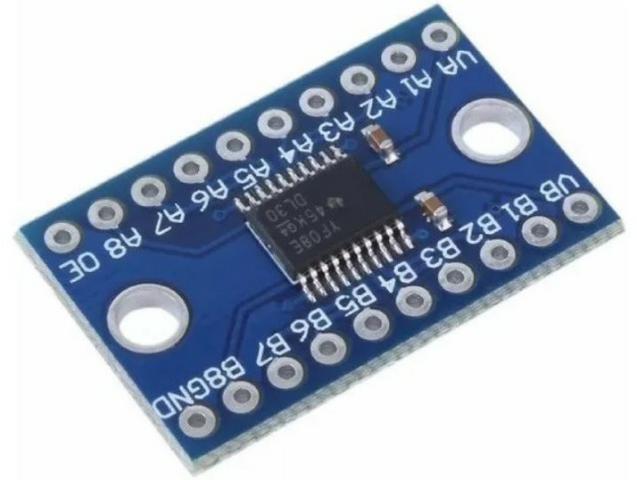 COD-AM271 Módulo Conversor De Nivel Lógico 8 Canais Txs0108e I2c Arduino Automação Rob - Foto 2