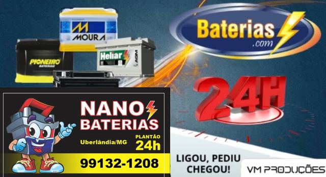 Baterias para Carros - PLANTÃO 24 horas todos os dias!!!