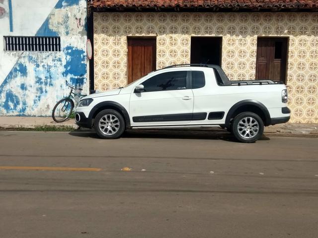 Vendo Saveiro branca com urgência,bom estado - Foto 3