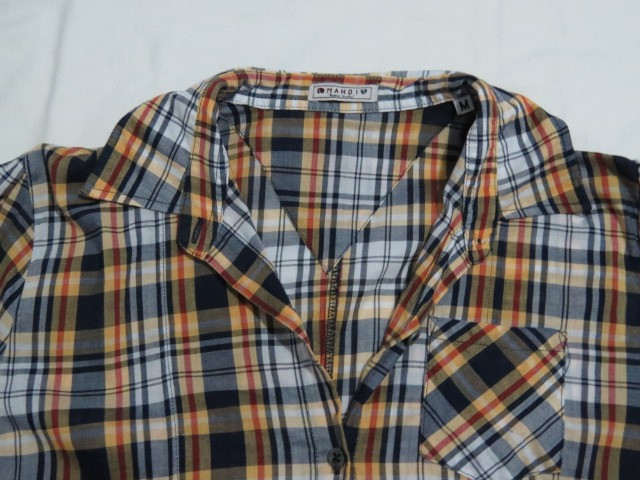 vestido xadrez comprido