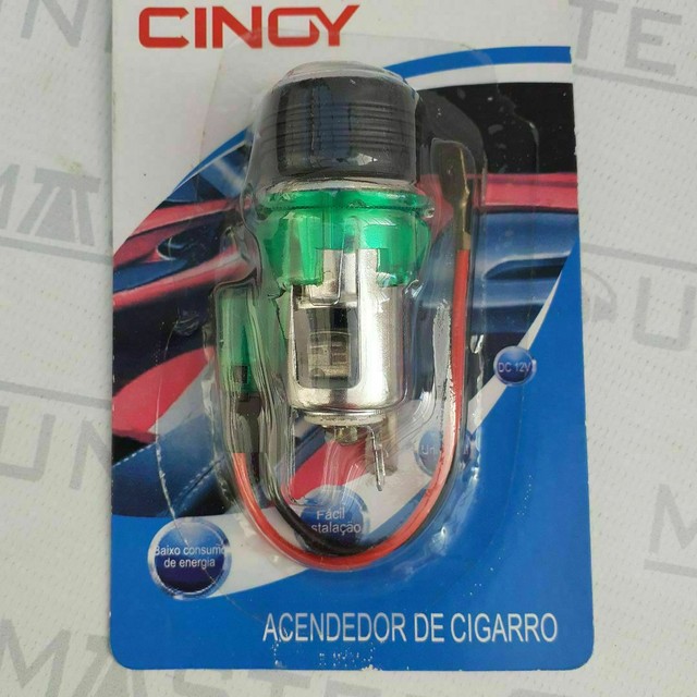 Isqueiro automotivo. (Acendedor de cigarros). Novo. 