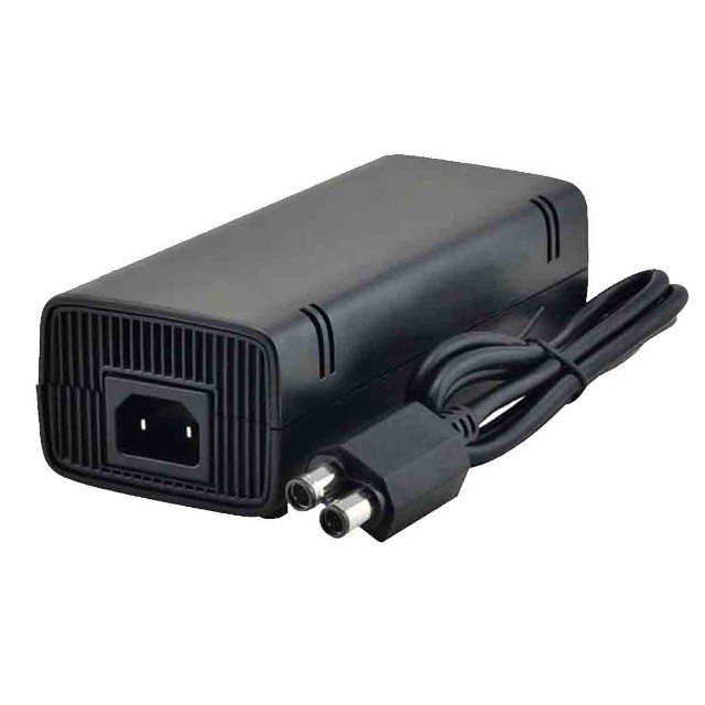 Carregador Fonte Xbox 360 Slim Bivolt Cabo De Força 2 Pinos Bivolt - Foto 2