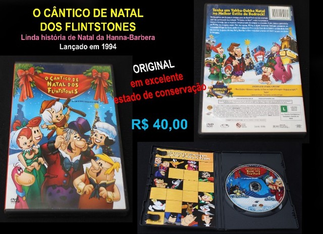 Dvd O Cântico de Natal dos Flintstones - Coleção Hanna-Barbera - Hobbies e  coleções - Centro, Taubaté 968686007 | OLX
