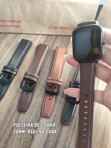Pulseira Amazfit GtS de Couro  - Foto 2