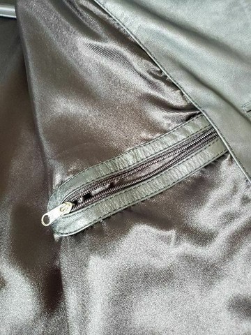 Blazer em Couro Masculino - Foto 2