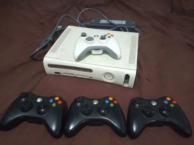 Xbox 360 Desbloqueado Com Caixa Original - Desconto no Preço