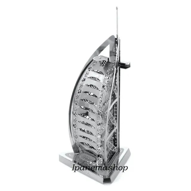 Mini Quebra Cabeça 3D de Metal - Burj Al Arab