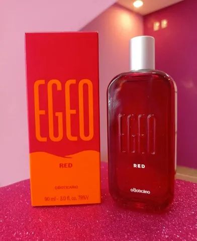 Egeo Red feminino o Boticário 