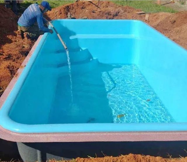 Piscinas completas com leds Cascata e aquecedor  - Foto 2