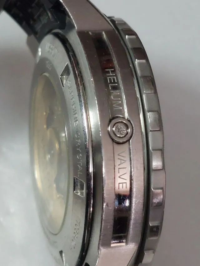 Relógio marca Tissot modelo seaster automático borracha  - Foto 3