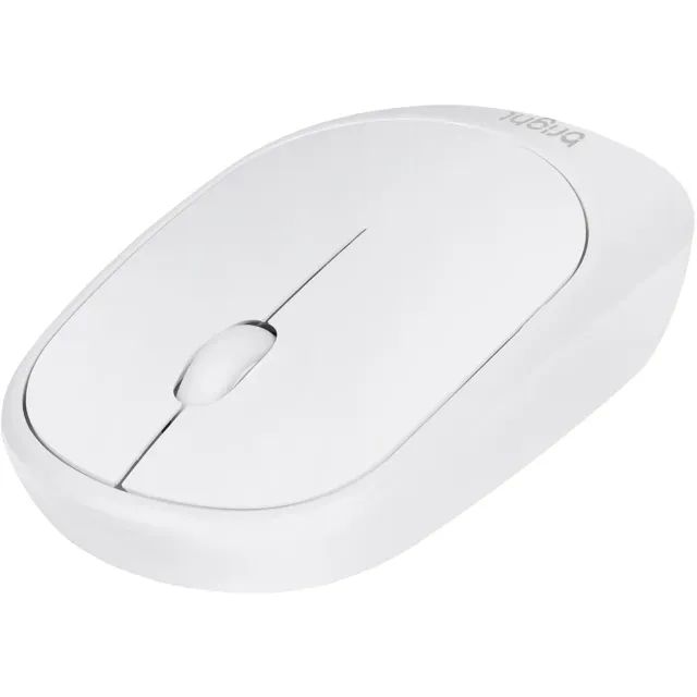 Mouse Sem Fio Bright MS001 Branco - WZetta - Foto 2