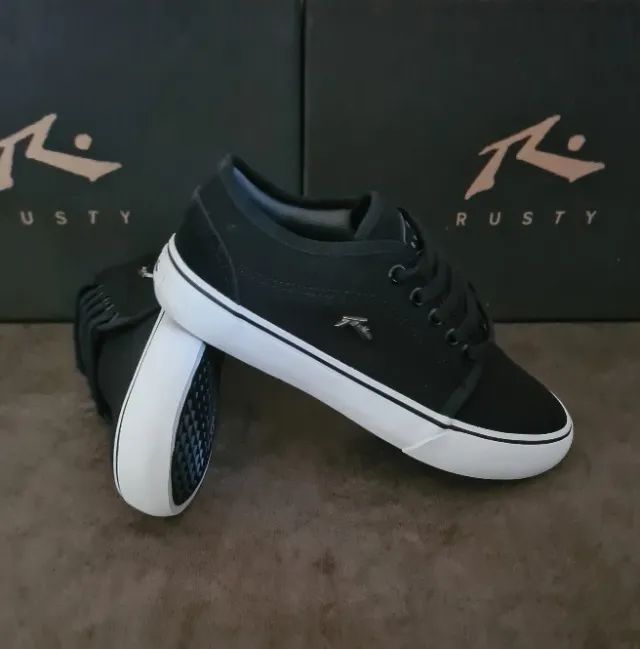 Tênis Asics Iconic preto Tam 34 & 36 (original / novo) - Foto 5