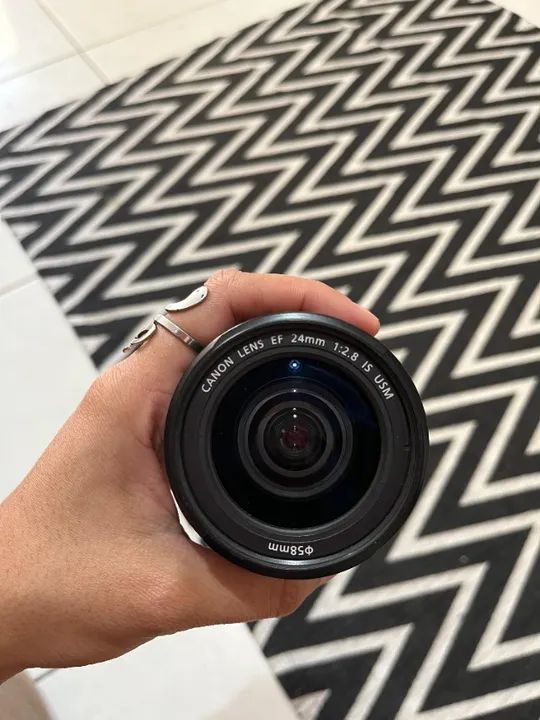 LENTE CANON EF 24MM F/2.8 IS USM - Foto 4