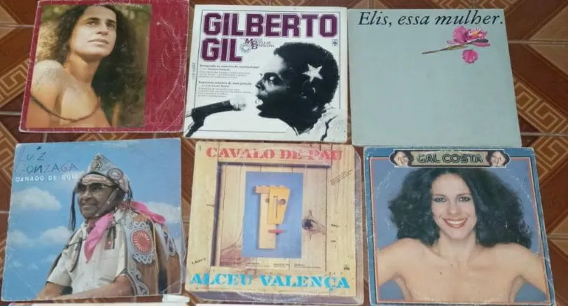 Discos de Vinil - Coleção de Música Brasileira