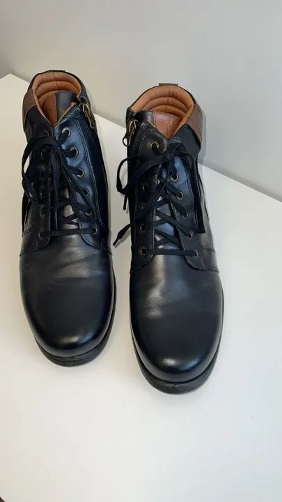 Bota social masculino 