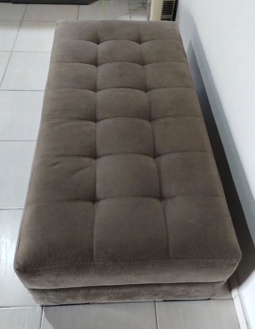 PUFF 3 LUGARES ( 7OL x 1,50C X 45A ) TABACO - Foto 2