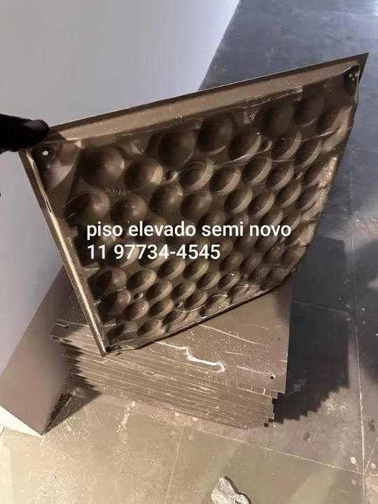 compra e venda de piso elevado em granito e aço em ótimo estado! - Foto 6