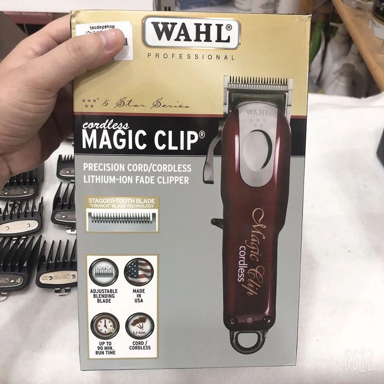 WAHL máquina de corte SUPERPROfissional 5 star Magic Clip SEm Fio/+8 PENTES PREMIUM  - Foto 5