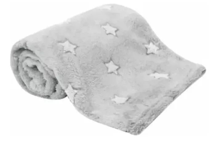Cobertor Nova Mantinha Para Bebê Macio Manta Estrelinhas Buba - Foto 6